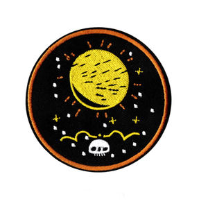 แพทช์ปักลายโลโก้เสื้อผ้าแบบกำหนดเอง แพทช์ปักเลื่อมดีไซน์เนอร์ แพทช์ปักลาย <span class=keywords><strong>MLB</strong></span> NFL แบบรีดติด แพทช์ปักลายเชนิลล์สำหรับฮาโลวีน - Product Image 4