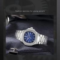 Montre automatique mécanique de luxe en acier inoxydable de la marque Peisuoer, diamètre du cadran 41 mm, chronographe, calendrier, mouvement à aiguilles