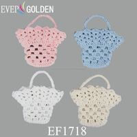 Sacs à langer en crochet en gros pour cadeaux de baby shower, bonbons, baptêmes et décorations d'anniversaire
