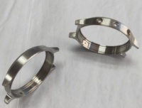 Pièces de montre personnalisées usinées CNC de haute précision avec finition polie en acier inoxydable