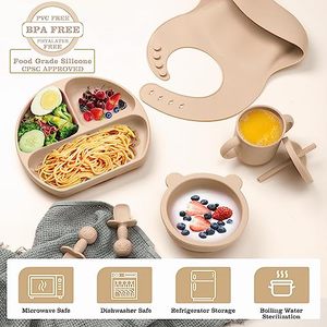 Factory Baby Led Suministros <span class=keywords><strong>de</strong></span> destete Succión Tazón Placa dividida Juego <span class=keywords><strong>de</strong></span> alimentación <span class=keywords><strong>de</strong></span> bebé <span class=keywords><strong>de</strong></span> silicona Utensilios <span class=keywords><strong>para</strong></span> comer <span class=keywords><strong>para</strong></span> más <span class=keywords><strong>de</strong></span> <span class=keywords><strong>6</strong></span> <span class=keywords><strong>meses</strong></span> - Product Image 2