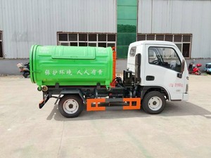 Mini compactador <span class=keywords><strong>de</strong></span> basura Roll Off Hook Lift Camión volquete <span class=keywords><strong>de</strong></span> basura a la venta - Product Image 4