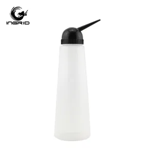 Grosir perm botol aplikator-Botol Air Pengeriting Rambut, Peralatan Salon Kosong Botol Air Penata Pewarna Rambut dengan Nozzle
