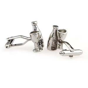 Gemelli unici da uomo Business gioielli da sposa per camicie smoking figlio marito <span class=keywords><strong>fidanzato</strong></span> <span class=keywords><strong>anniversario</strong></span> <span class=keywords><strong>regalo</strong></span> da padre - Product Image 2