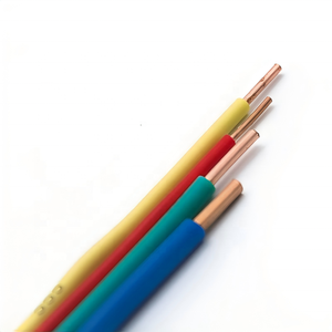 Câble TONGBAO 12 AWG THHN BV en cuivre massif 300/500V résistant à la chaleur et à l'huile avec <span class=keywords><strong>gaine</strong></span> en nylon <span class=keywords><strong>pour</strong></span> applications <span class=keywords><strong>de</strong></span> construction - Product Image 1