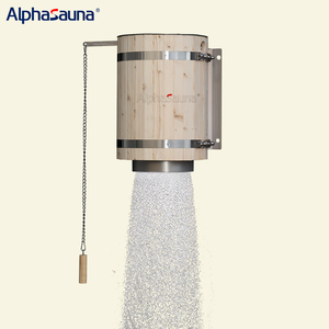 Accessoires de sauna en bois de pin, seau de douche pour sauna en vente - Product Image 2