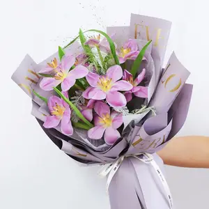 Florist Packaging Materials DIY Crafts Flower Wrapping Paper With Printed Gift Wrap Or Gift Box Packaging Wholesale
