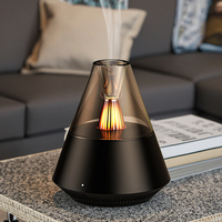 Nouveau Diffuseur d'Huiles Essentielles à Télécommande, Brumisateur d'Aromathérapie pour la Maison, Humidificateur d'Air et Bougie pour Bureau