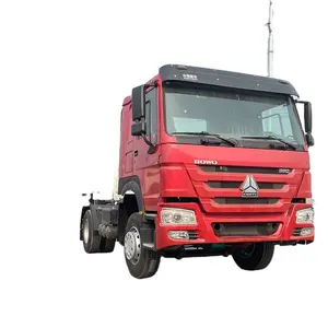 Diskon besar 6 roda euro 4 40 ton prime mover trailer bekas truk sinotruck howo traktor truk dijual