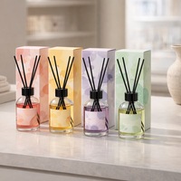 Difusor de Aromas de 100 ml con Fragancia Fresca de Frutas Variadas, Sin Alcohol, Sin Plomo, en Caja de Regalo