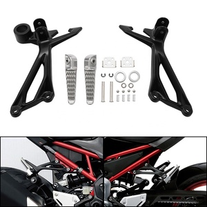 TCMT - Juego de Reposapiés Traseros para Motocicleta, Compatible con Kawasaki <span class=keywords><strong>Z900</strong></span> 2017-2025 <span class=keywords><strong>SE</strong></span> 2022+, Kit de Reposapiés para Pasajero XF-0112-B - Product Image 1