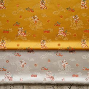 Nieuwe stijl brokaat jacquard stof, garengeverfde stof, geweven stof voor Tang pak vest, kinder nieuwjaarskostuum, Qipao damesjurk - Product Image 5