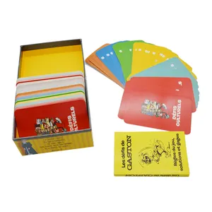 2023 Play Fun Customized Adults Board Game Cards with Custom Printing