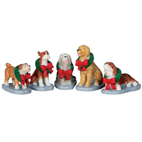 Décoration de fête de Noël personnalisée, figurine de chanteurs de carols en résine Lemax Village, ornement vintage de musicien de vacances pour la maison et les événements