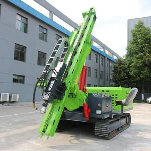 높은 출력 크롤러 유압 태양광 파일 드라이버 바이브로 해머 파일 드라이버 - Product Image 4