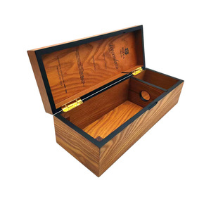 Boîte à vin en bois sur mesure, emballage cadeau pour une seule bouteille, rectangle, artisanat fait main, cadeau pour vin, spiritueux, vin rouge - Product Image 3