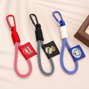 Funda para Teléfono con Logotipo de AC Milan, Chelsea <span class=keywords><strong>FC</strong></span>, Manchester City, CR7, Correa Antipérdida para el Cuello para Chicas, con Mosquetón y Correa Cruzada - Product Image 4