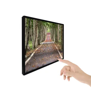 4K 55 "LED inteligente panel pc wifi tv todo en uno con dual lan