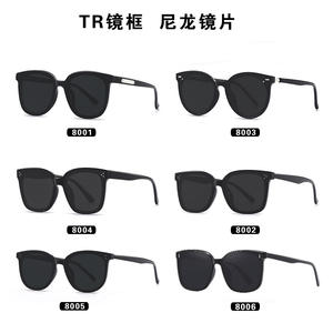 Tr90 Frame Nylon Lenzen High-End Dames Zonnebril Nieuwe Uv-Resistente Heren Vierkante Uv400 Zonnebril <span class=keywords><strong>2025</strong></span> - Product Image 2