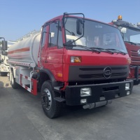 Camión Cisterna de Combustible 4x2 de 15 CBM, Camión Cisterna para Transporte de Petróleo, Camión de Reabastecimiento de Gasolina Diésel Euro 6