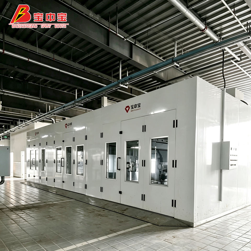 Bzb Complete Vehicle Coating Production Line Custom Automatic Spray ...