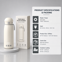 Chauffe-biberon portable en gros OEM ODM, couleur personnalisée, rechargeable, pour distributeurs maternels et infantiles