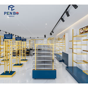 Remodelación de Tienda de Ropa de Moda y Diseño 3D, Diseño Interior Moderno para Tienda de Bolsos, Exhibidores - Product Image 3