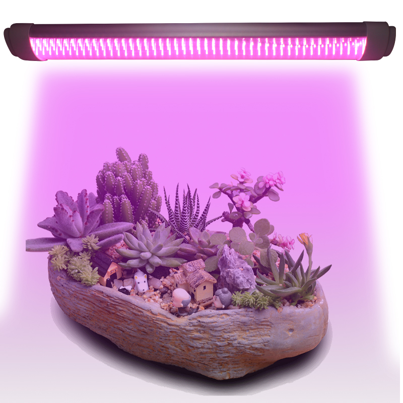 4FTピンクフルスペクトル36wt8チューブLEDグローライト屋内水耕