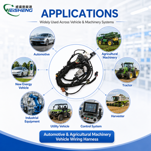 Harnais de câblage complet pour véhicules agricoles et automobiles, assemblage de câbles principaux OEM - Product Image 2