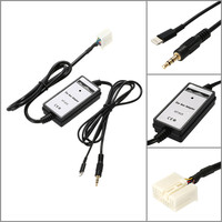 Câble de données AUX pour lecteur CD Plug-and-Play personnalisé pour Honda 2.4 Compatible Flying Accord Civic Odyssey-MP3 amélioration audio de voiture