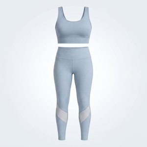 Conjunto de yoga de alto rendimiento para mujer, bra deportivo que absorbe la humedad, leggings de fitness, proveedor y fabricante de conjuntos de yoga - Product Image 1