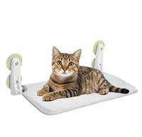 Hamac pliable pour chat, échelle d'escalade, lit suspendu à ventouse pour fenêtre, tapis de balcon, lit et nid pour chat – Meilleures ventes