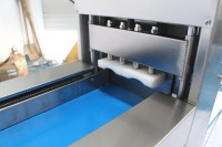 Nouvelle trancheuse à viande électrique automatique, lame en acier inoxydable 304, pour restaurants à fort trafic, capacité 100 kg/h, 0,5-1 mm, garantie 1 an, Chine
