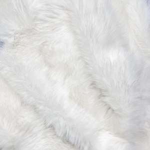 Gran oferta 100% poliéster tejido con respaldo Super esponjoso crema falso Piel de mapache en relieve Faux <span class=keywords><strong>Nutria</strong></span> piel Piel de Castor para prendas - Product Image 3