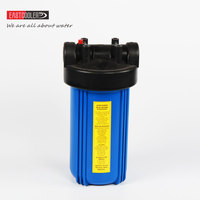 Eastcooler Whole House 10 "Big Blue Housing Brass Port Filtre à eau Système de pré-filtration pour puits et eau de ville