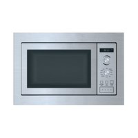 Four à micro-ondes encastrable 25L avec grill, puissance 900W, acier inoxydable, minuterie numérique, usage domestique