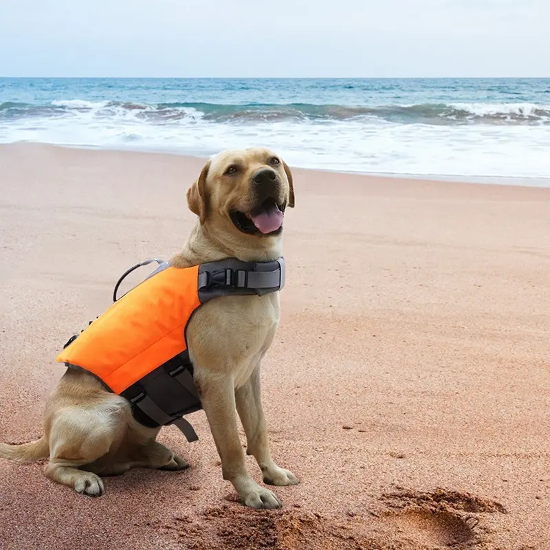 Adjustable high quality safety durable dog swimming life jacket
