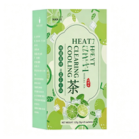 Boisson Rafraîchissante Estivale Quotidienne pour le Bien-être au Bureau – Infusion de Fleurs et Fruits, Thé Herbal Rafraîchissant, Sachet de Thé Individuel Portable