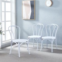 Chaises de salle à manger pliantes et pivotantes de style victorien antique pour la maison, les mariages, le bureau à domicile, l'hôtel