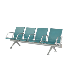 Silla de metal resistente para aeropuerto, asiento de espera conectado, anticorrosión, para vestíbulo público, banco, clínica, hospital - Product Image 3
