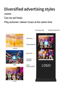 Affichage numérique vertical 4K de 43 à 55 pouces pour l'extérieur, équipement publicitaire Wifi, kiosque interactif LCD Adv4331 (extérieur) - Product Image 6