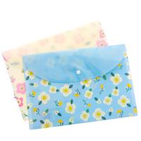 Porte-documents écologiques en plastique format A4, enveloppe en PP avec fermeture à pression, organiseur de documents, pochette personnalisée avec logo