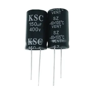 150uf 400v Electronic Component Radial Electrolytic Capacitors 400v 150uf Pin Aluminum Electrolytic Capacitor