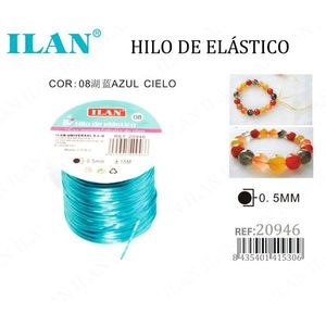 Filo Elastico Iln 0,5 mm 15 m per Creazione di Gioielli - Product Image 1