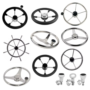 316พวงมาลัยสเตนเลสสตีลสำหรับเรือตัวแทนจำหน่าย1688อุปกรณ์ทางทะเลที่มีหลากหลาย - Product Image 1