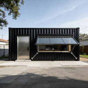 Container Espandibile 10ft Prefabbricato in Acciaio Pop-up per Ristorante, Bar, Caffetteria, Chiosco per Uso Esterno - Product Image 2