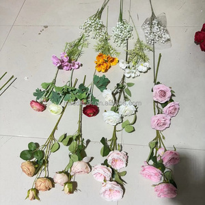 MILE Boule de fleurs de <span class=keywords><strong>gypsophile</strong></span> artificielle pour mariage, blanche, réaliste, faite à la main, toucher soie, pour centres de table - Product Image 3