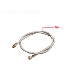 Tuyau d'alimentation en huile Turbo AN4 en acier inoxydable, ajustement universel pour pièces de turbocompresseur GT32 GT40 GT42 - Product Image 1
