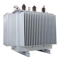 Transformateur de puissance immergé dans l'huile 1000 kVA, triphasé, entrée 35 kV, sortie 415 V, bobinage en cuivre pour la distribution d'énergie