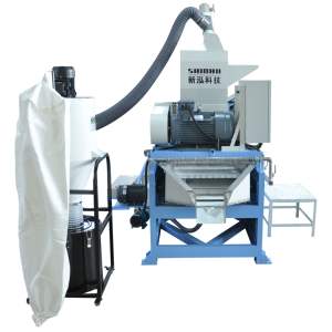 Mesin Granulator Kawat Tembaga Mini SHINHO STM-160A 100~200 Kg/jam, Mesin Daur Ulang Kawat Tembaga Baru untuk Kabel Bekas - Product Image 4